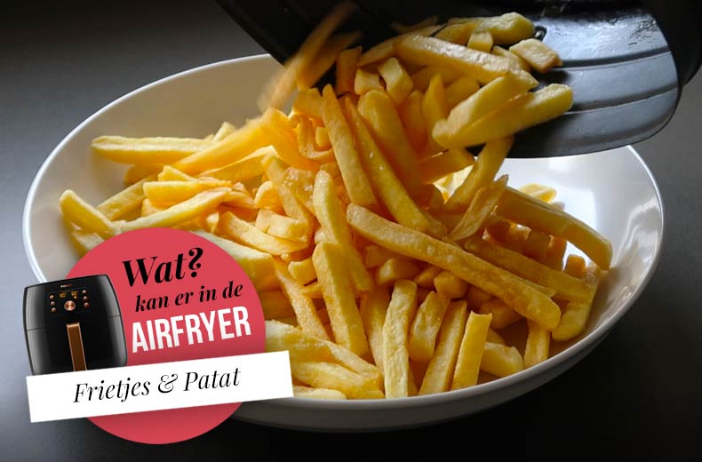 vrijwilliger Lam mei Welke friet is het lekkerst in de airfryer? - Knapperige patat :)