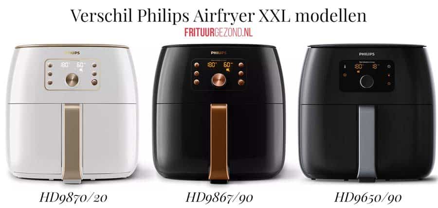 Philips Airfryer XXL - Alles de HD9650/90, HD9867/90 en HD9870/20