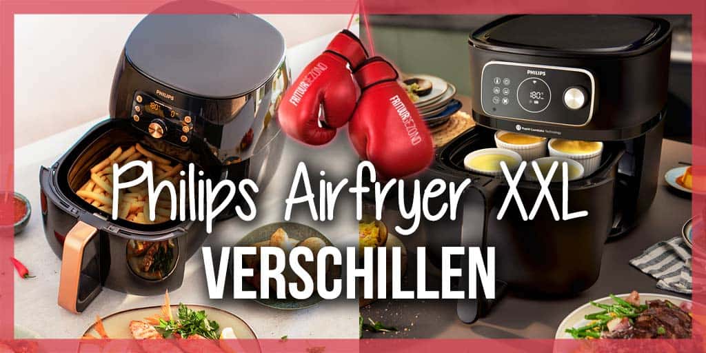 Haas begaan boycot Verschil Philips Airfryer Connected XXL en Premium XXL (Welke?)